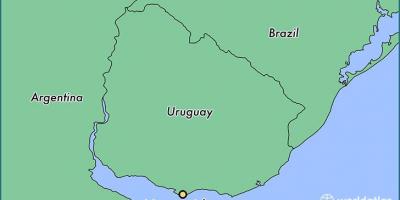Mapa montevideo-Uruguaj